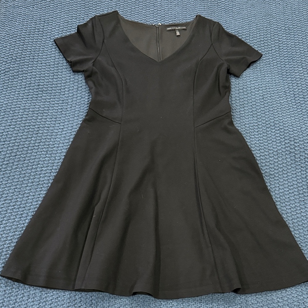 White House Black Market Classic Black Mini Dress